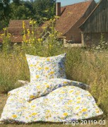 Seersucker Bettwäsche Sommerblumen