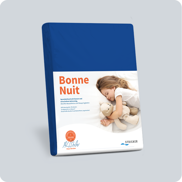 Spannbettlaken Bonne Nuit 180/200-200/220
